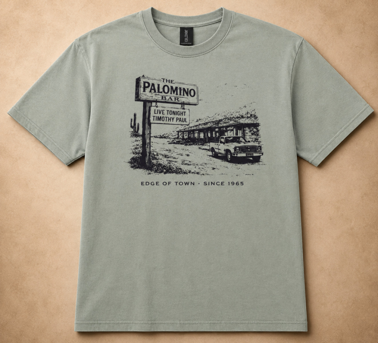 Palomino Sage Tee - Large